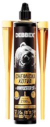 debbex chemická kotva oranžová